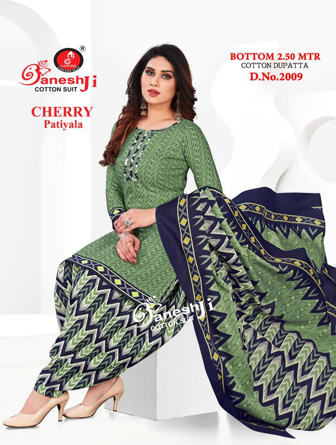 Ganeshji Cherry 2 Heavy Casual Wear Wholesale Dress Material Collection